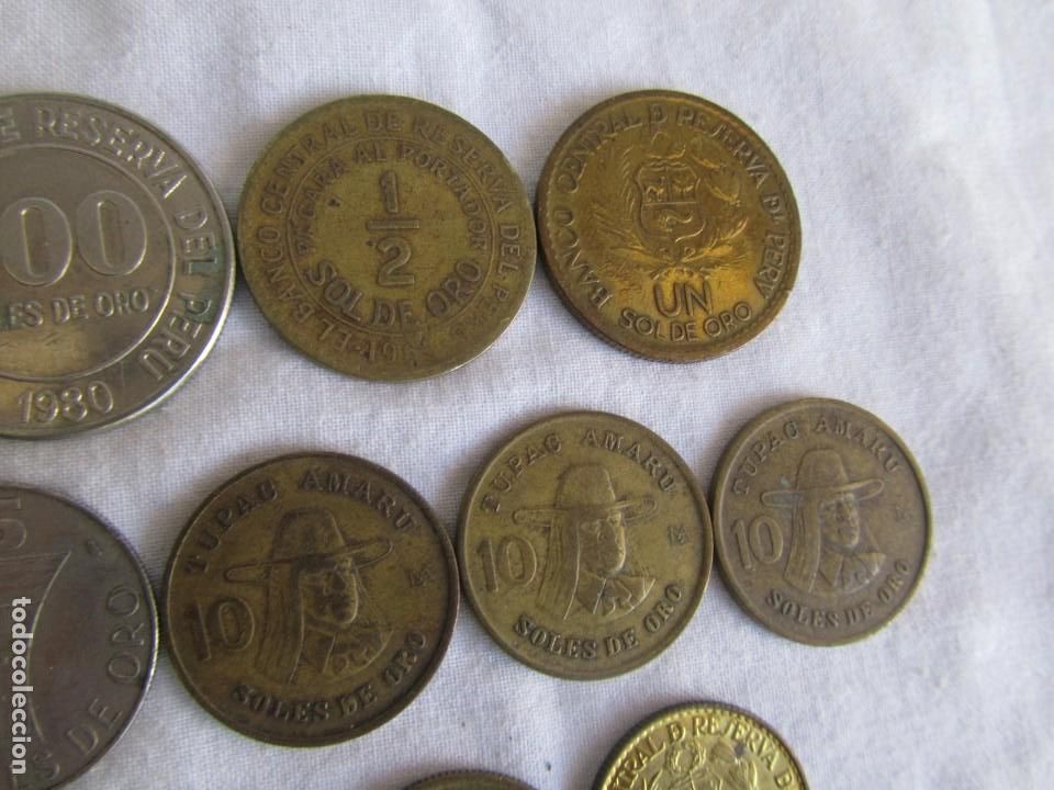 Monedas antiguas de Am&eacute;rica: 19 monedas de Per&uacute;, soles de oro - Foto 5