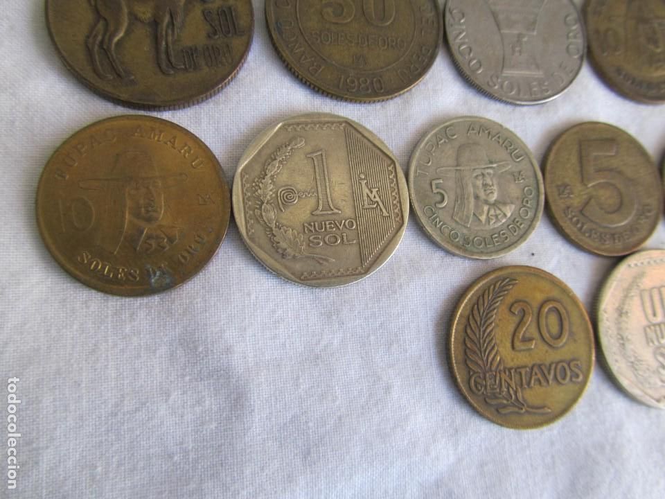 Monedas antiguas de Am&eacute;rica: 19 monedas de Per&uacute;, soles de oro - Foto 6