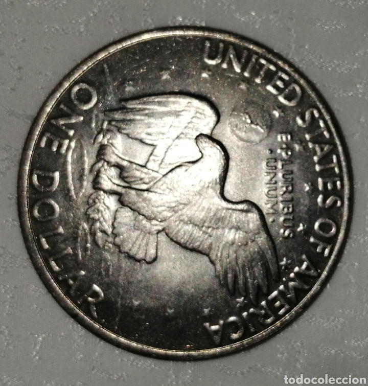 Monedas antiguas de Am&eacute;rica: D&oacute;lar Einsenhower 1972 - Foto 2