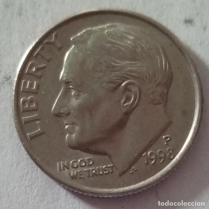 Monedas antiguas de Am&eacute;rica: USA 10 CENTAVOS 1998 - Foto 1
