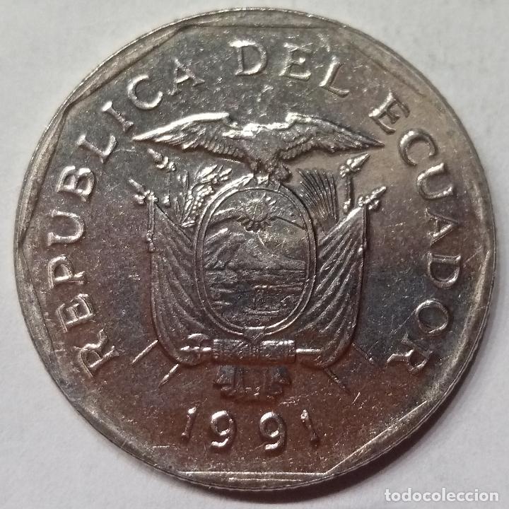 Monedas antiguas de Am&eacute;rica: ECUADOR 10 SUCRES 1991 - Foto 1