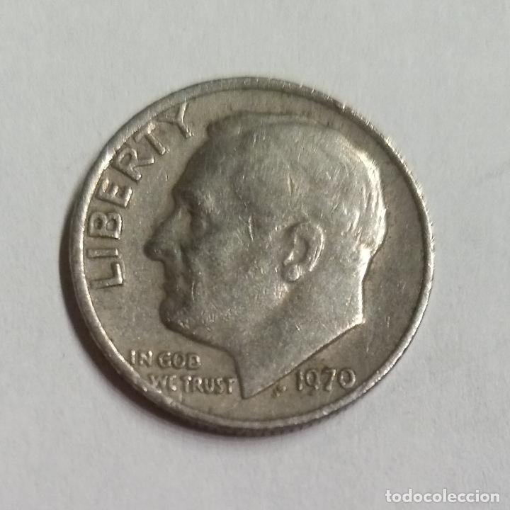 Monedas antiguas de Am&eacute;rica: USA 10 CENTAVOS 1970 - Foto 1