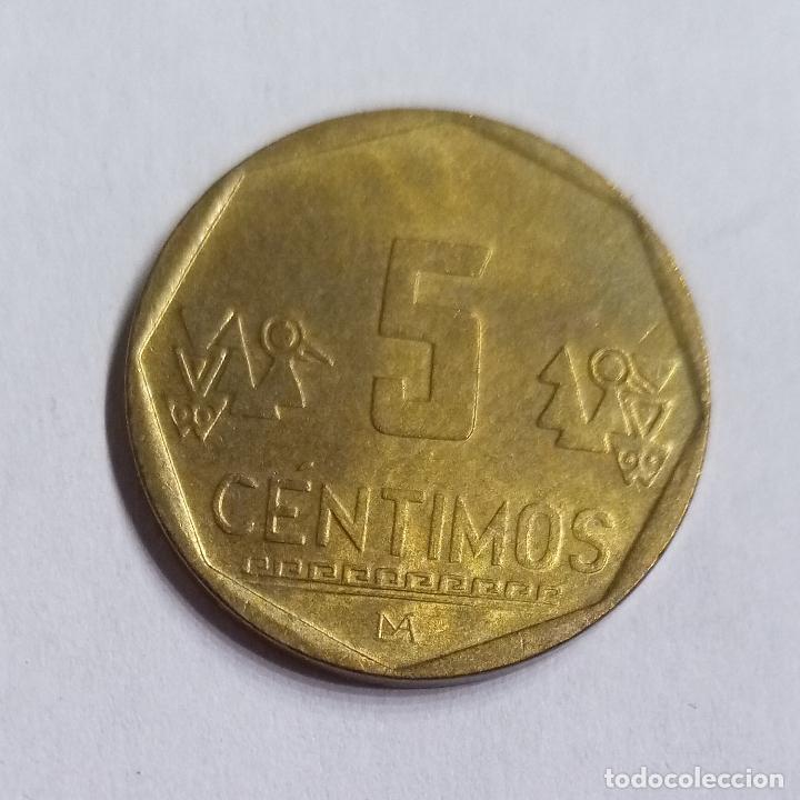 Monedas antiguas de Am&eacute;rica: PERU 5 CENTIMOS 2007 - Foto 2