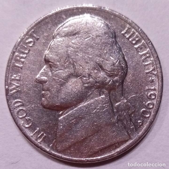 Monedas antiguas de Am&eacute;rica: USA 5 CENTAVOS 1990 - Foto 1