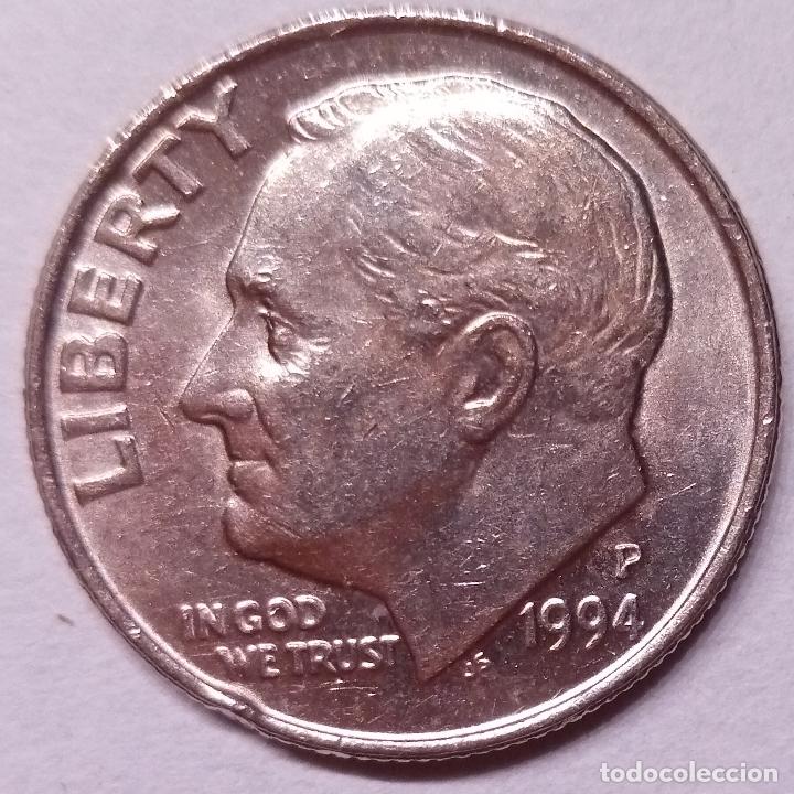 Monedas antiguas de Am&eacute;rica: USA 10 CENTAVOS 1994 - Foto 1