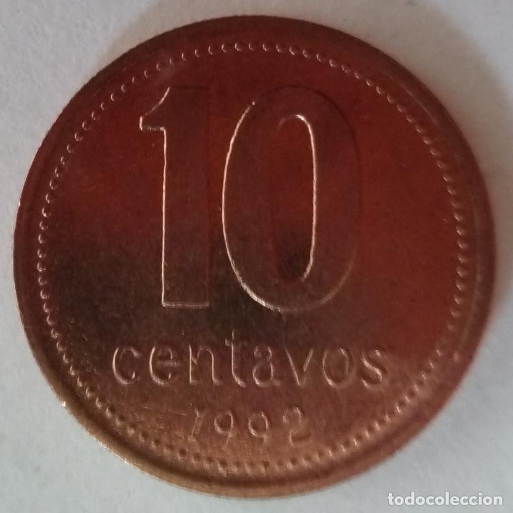 Monedas antiguas de Am&eacute;rica: ARGENTINA 10 CENTAVOS 1992 - Foto 2