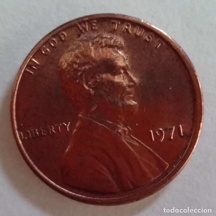 Monedas antiguas de Am&eacute;rica: USA 1 CENTAVO 1971 - Foto 1