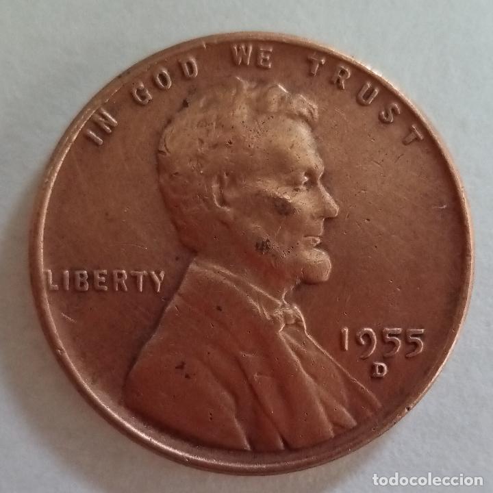Monedas antiguas de Am&eacute;rica: USA 1 CENTAVO 1955 - Foto 1