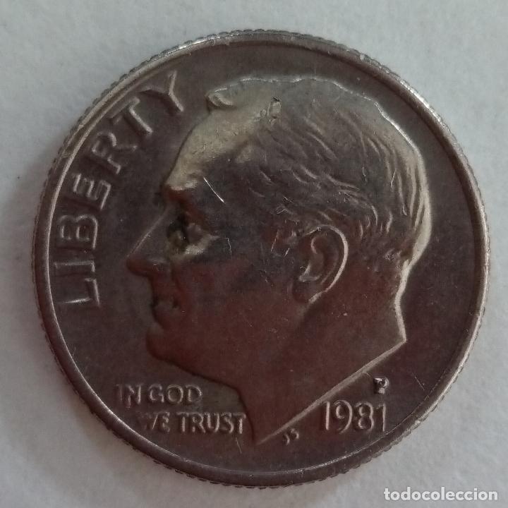 Monedas antiguas de Am&eacute;rica: USA 10 CENTAVOS 1981 - Foto 1