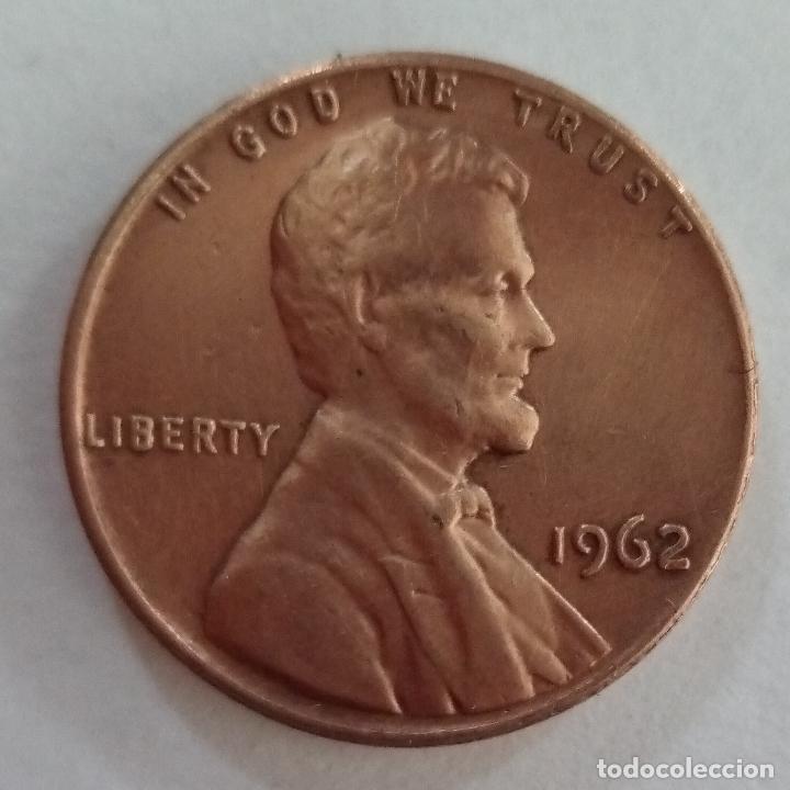 Monedas antiguas de Am&eacute;rica: USA 1 CENTAVO 1962 - Foto 1