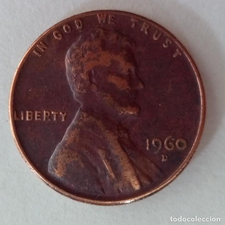 Monedas antiguas de Am&eacute;rica: USA 1 CENTAVO 1960 - Foto 1