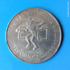 Monedas antiguas de América: MEXICO 25 PESOS PLATA 1968 JUEGOS OLIMPICOS 68 EBC