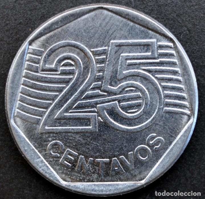 Monedas antiguas de Am&eacute;rica: Brasil, 25 centavos 1994 - Foto 2