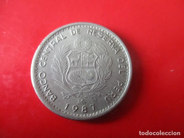 Monedas antiguas de Am&eacute;rica: Peru. moneda de 1 inti. 1987 - Foto 2