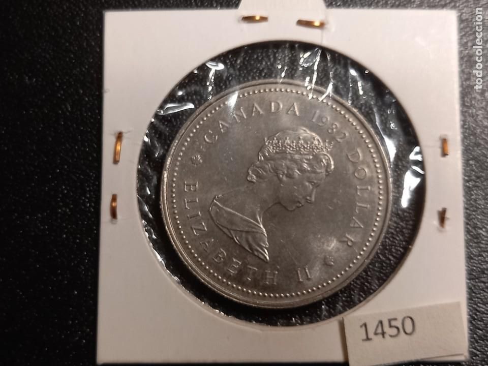 Monedas antiguas de Am&eacute;rica: Canada 1 dolar 1982 - Foto 1