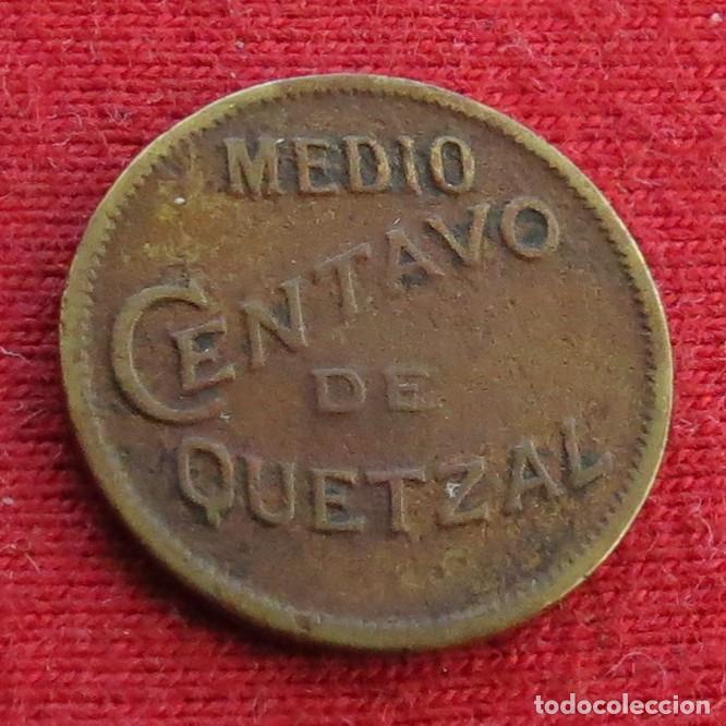 Monedas antiguas de América: Guatemala 1/2 medio centavo de quetzal 1932 xf - Foto 1 - 312363388