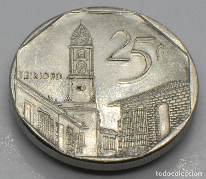 Monedas antiguas de Am&eacute;rica: Cuba, 25 centavos 1998 - Foto 2