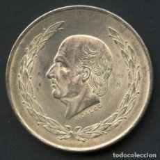 Monedas antiguas de América: MÉXICO, MONEDA DE PLATA, COMERCIO Y AGRICULTURA, VALOR: 5 PESOS, 1953, SILVER COIN. Lote 236231315