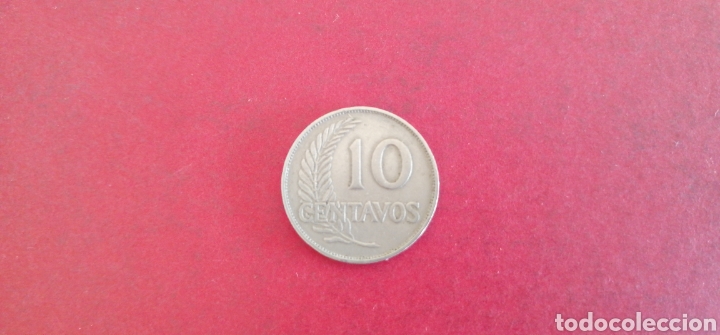 Monedas antiguas de Am&eacute;rica: 10 centavos de Per&uacute; 1939 - Foto 2