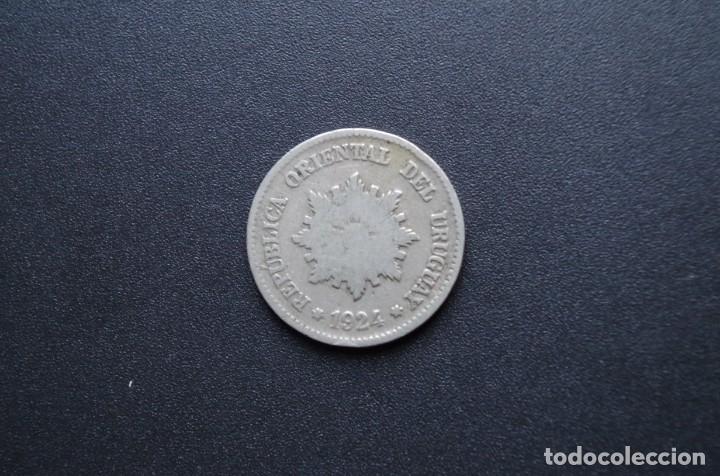 Monedas antiguas de Am&eacute;rica: URUGUAY 2 CENTESIMOS 1924 - Foto 1