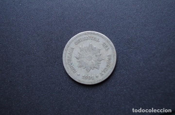 Monedas antiguas de Am&eacute;rica: URUGUAY 2 CENTESIMOS 1901 - Foto 1