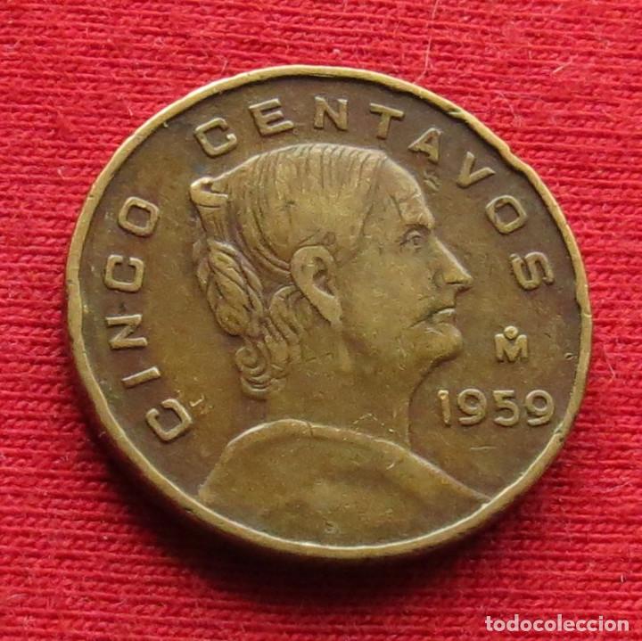 Monedas antiguas de Am&eacute;rica: Mexico 5 centavos 1959 #2 - Foto 1
