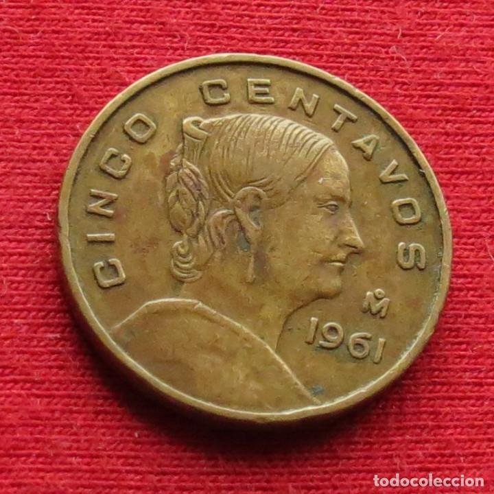 Monedas antiguas de Am&eacute;rica: Mexico 5 centavos 1961 #2 - Foto 1