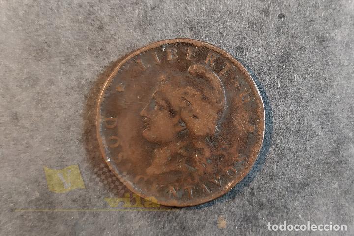 Monedas antiguas de Am&eacute;rica: Moneda de Argentina - Dos centavos - 1891 - Foto 4
