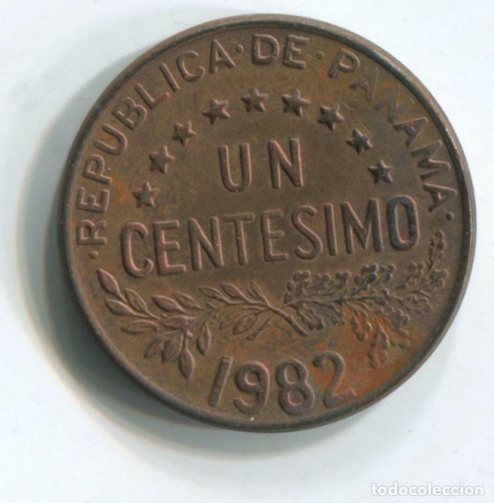 Monedas antiguas de Am&eacute;rica: Panama. 1 cent&eacute;simo de 1982 - Foto 2