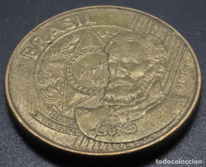 Monedas antiguas de Am&eacute;rica: Brasil, 25 centavos 2013 - Foto 1