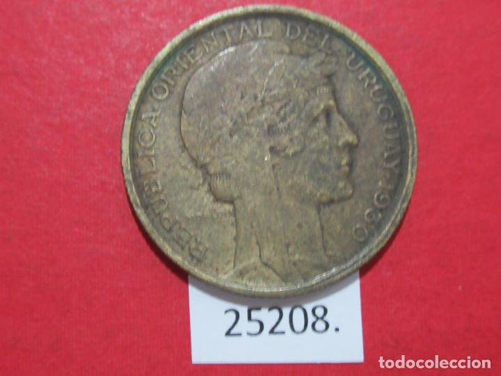 Monedas antiguas de Am&eacute;rica: Uruguay 1930, 10 centavos Centenario Constituci&oacute;n, c&eacute;ntimos - Foto 3