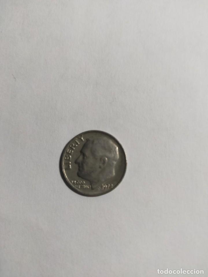 Monedas antiguas de Am&eacute;rica: 1 Dime de 1972 U.S.A. - Foto 1