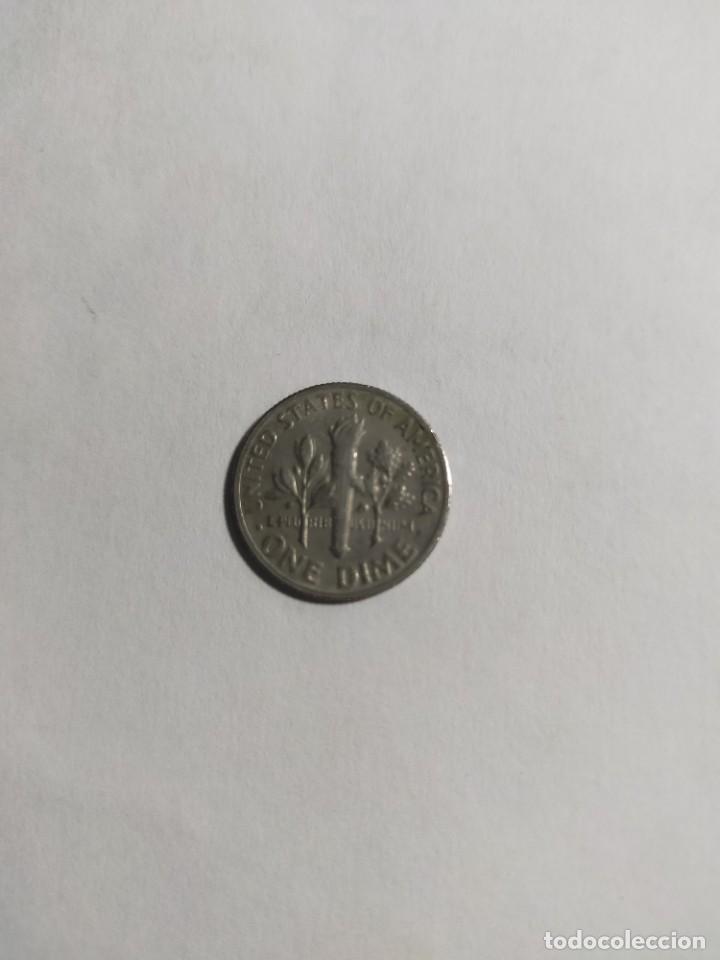Monedas antiguas de Am&eacute;rica: 1 Dime de 1972 U.S.A. - Foto 2