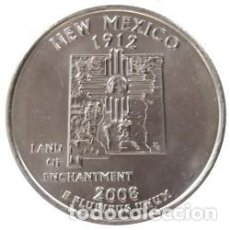 Monedas antiguas de América: ESTADOS UNIDOS 1/4 DÓLAR 2008. ESTADO DE NUEVO MEJICO. CECA P. Lote 243005050