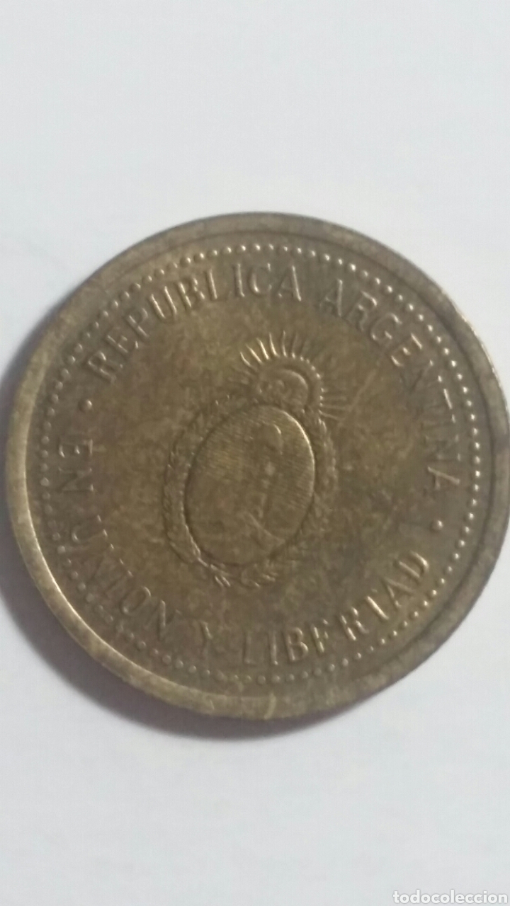 Monedas antiguas de Am&eacute;rica: Moneda de Argentina 10 centavos - Foto 1