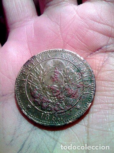 Monedas antiguas de Am&eacute;rica: moneda argentina de 1883 - Foto 1