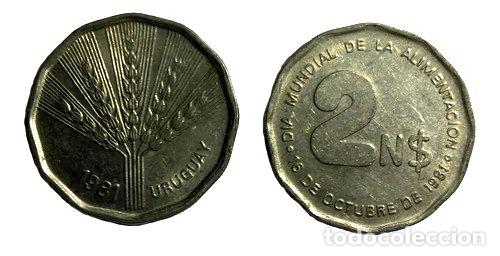 Monedas antiguas de Am&eacute;rica: uruguay moneda 2n ano 1981 - Foto 1