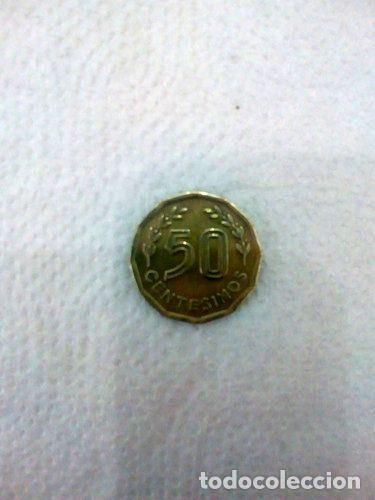 Monedas antiguas de Am&eacute;rica: moneda uruguay 50 centesimos 1977 - Foto 1