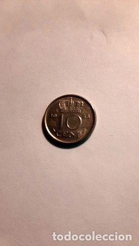 Monedas antiguas de Am&eacute;rica: moneda holanda 10 cent - Foto 1