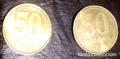 Monedas antiguas de Am&eacute;rica: argentina 50 centavos 2010 - Foto 1