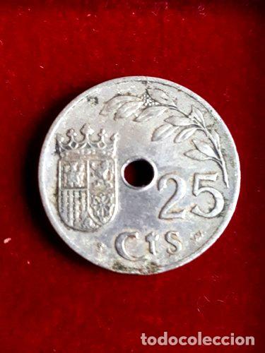 Monedas antiguas de Am&eacute;rica: moneda espana 1937 25 cent - Foto 1