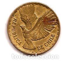 Monedas antiguas de Am&eacute;rica: chile moneda de 5 centesimos ano 1966 - Foto 1