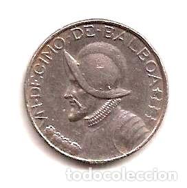 Monedas antiguas de Am&eacute;rica: panama moneda de 1 decimo de balboa ano 1996 - Foto 1