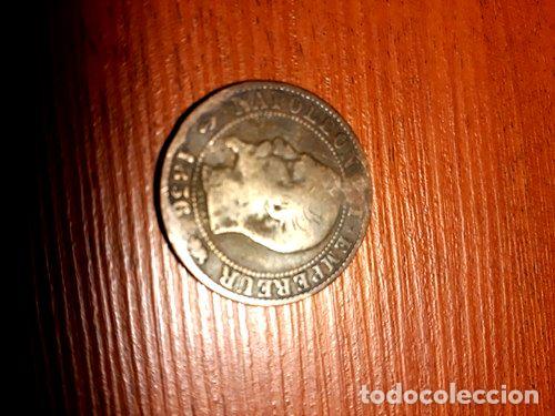 Monedas antiguas de Am&eacute;rica: francia 5 centimes 1856 - Foto 1