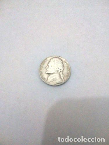 Monedas antiguas de Am&eacute;rica: moneda 5 cent eeuu ano 1958 - Foto 1