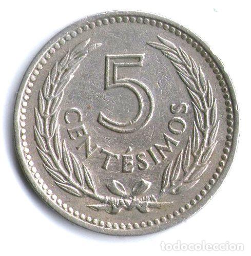 Monedas antiguas de Am&eacute;rica: moneda de uruguay 5 centesimos 1953 - Foto 1
