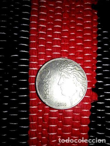 Monedas antiguas de Am&eacute;rica: moneda de 2 peso argentina - Foto 1