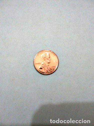 Monedas antiguas de Am&eacute;rica: moneda 1 cent eeuu ano 2000 - Foto 1