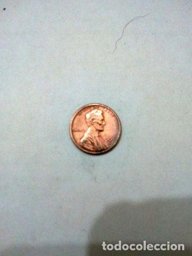 Monedas antiguas de Am&eacute;rica: moneda 1 cent eeuu ano 1991 - Foto 1