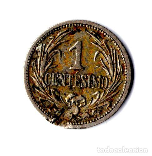Monedas antiguas de Am&eacute;rica: moneda uruguay 1 centesimos 1901 - Foto 1